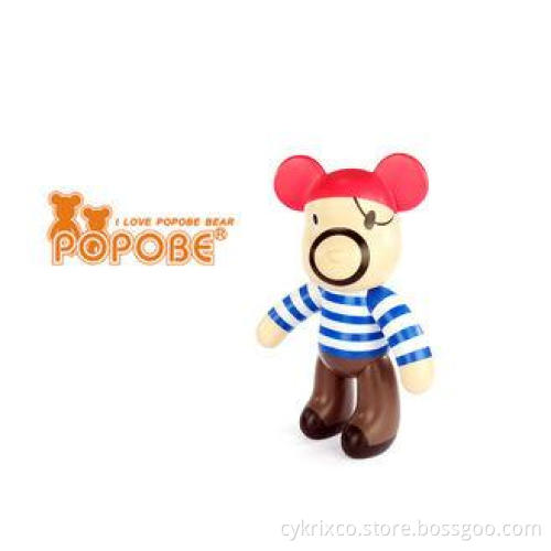 House Decoration PVC Toy 25CM , High Strength POPOBE Bears